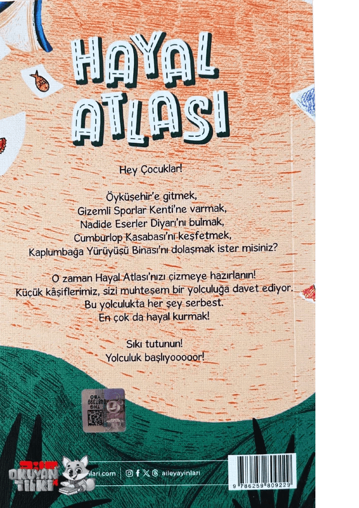 Hayal Atlası (7+ Yaş) - Okuyan Tilki