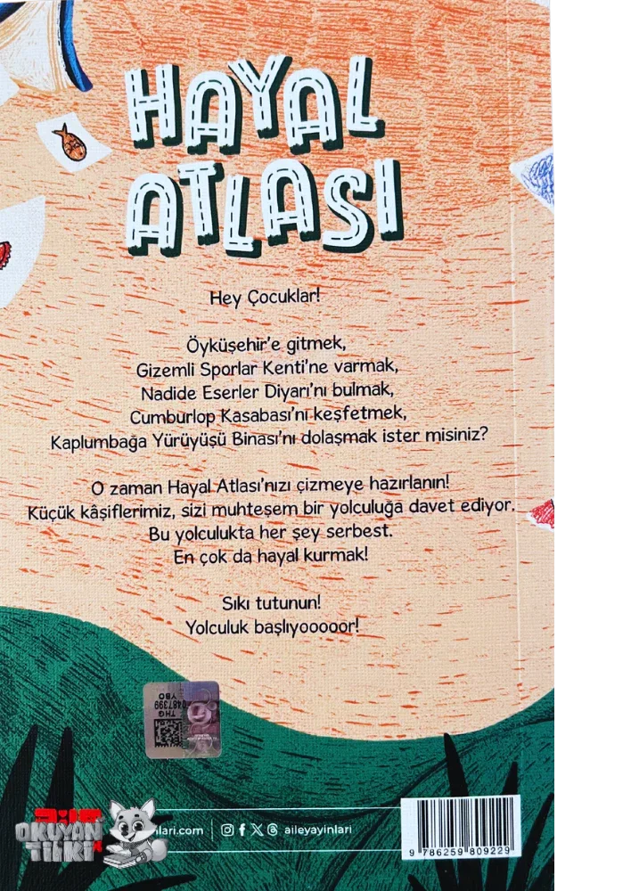 Hayal Atlası (7+ Yaş) - Okuyan Tilki