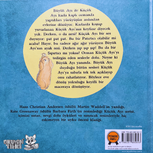 Eve Dönelim Küçük Ayı - Organik Kitap (4+ Yaş)