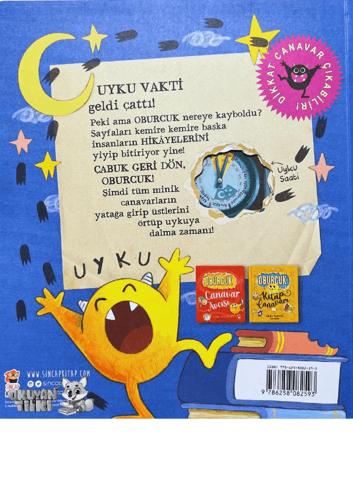 Oburcuk - Uyku Canavarı (2+ Yaş) - Okuyan Tilki