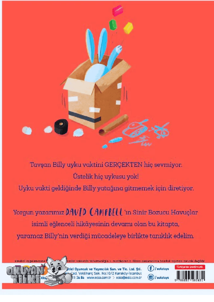 Uyumak Çok Sıkıcı (3-6 Yaş) - Okuyan Tilki