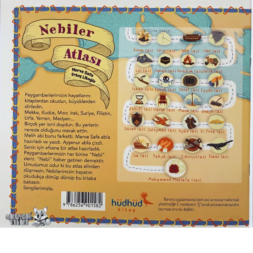 Nebiler Atlası (3+ Yaş) - Okuyan Tilki