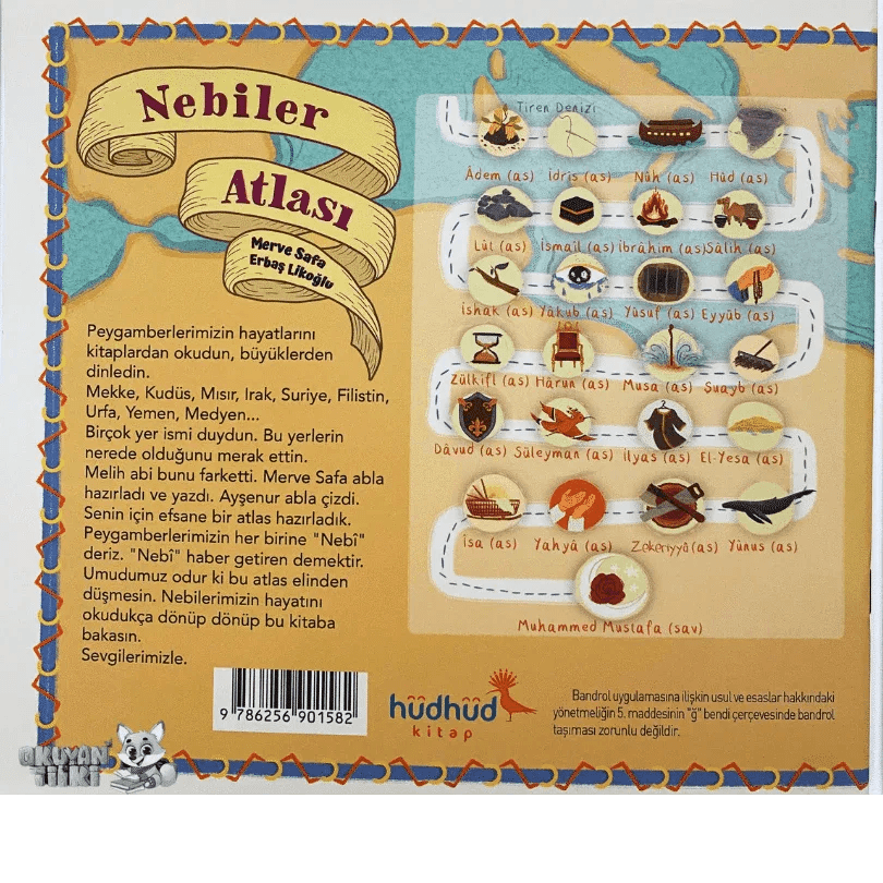 Nebiler Atlası (3+ Yaş) - Okuyan Tilki