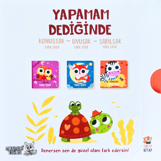 Yapamam Dediğinde (3 Kitap, 1+ Yaş)