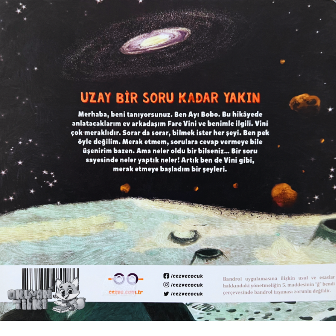 Uzay bir soru kadar yakın (3+ Yaş)