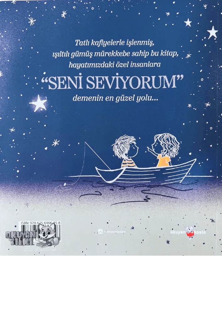 Seni Yıldızlardan Bile Daha Çok Seviyorum (3+ Yaş) - Okuyan Tilki