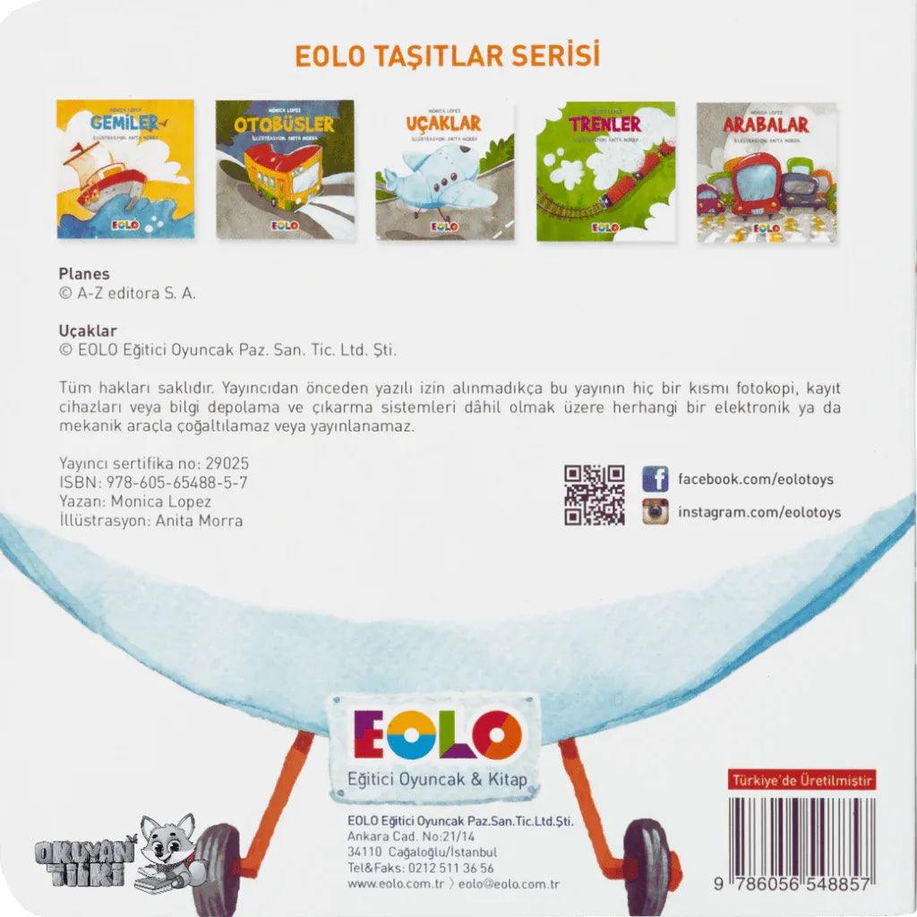 Taşıtlar Serisi - Uçaklar (2+ Yaş) - Okuyan Tilki