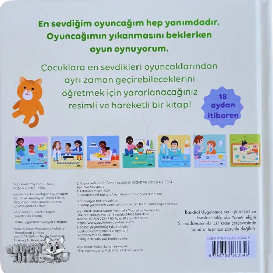 İşte Benim En Sevdiğim Oyuncağım - Hareketli Büyüyorum Serisi (0+ Yaş) - Okuyan Tilki