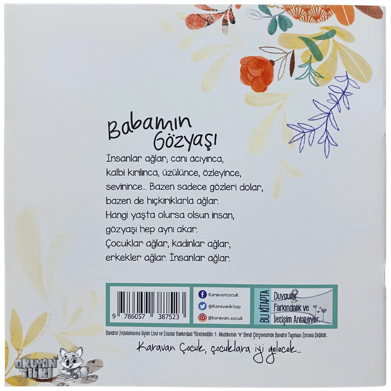 Babamın Gözyaşı (4+ Yaş) - Okuyan Tilki