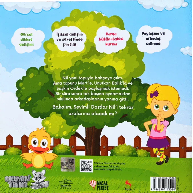 Sevimli Dostlar - Birlikte Oynayalım mı? (2+ Yaş) - Okuyan Tilki