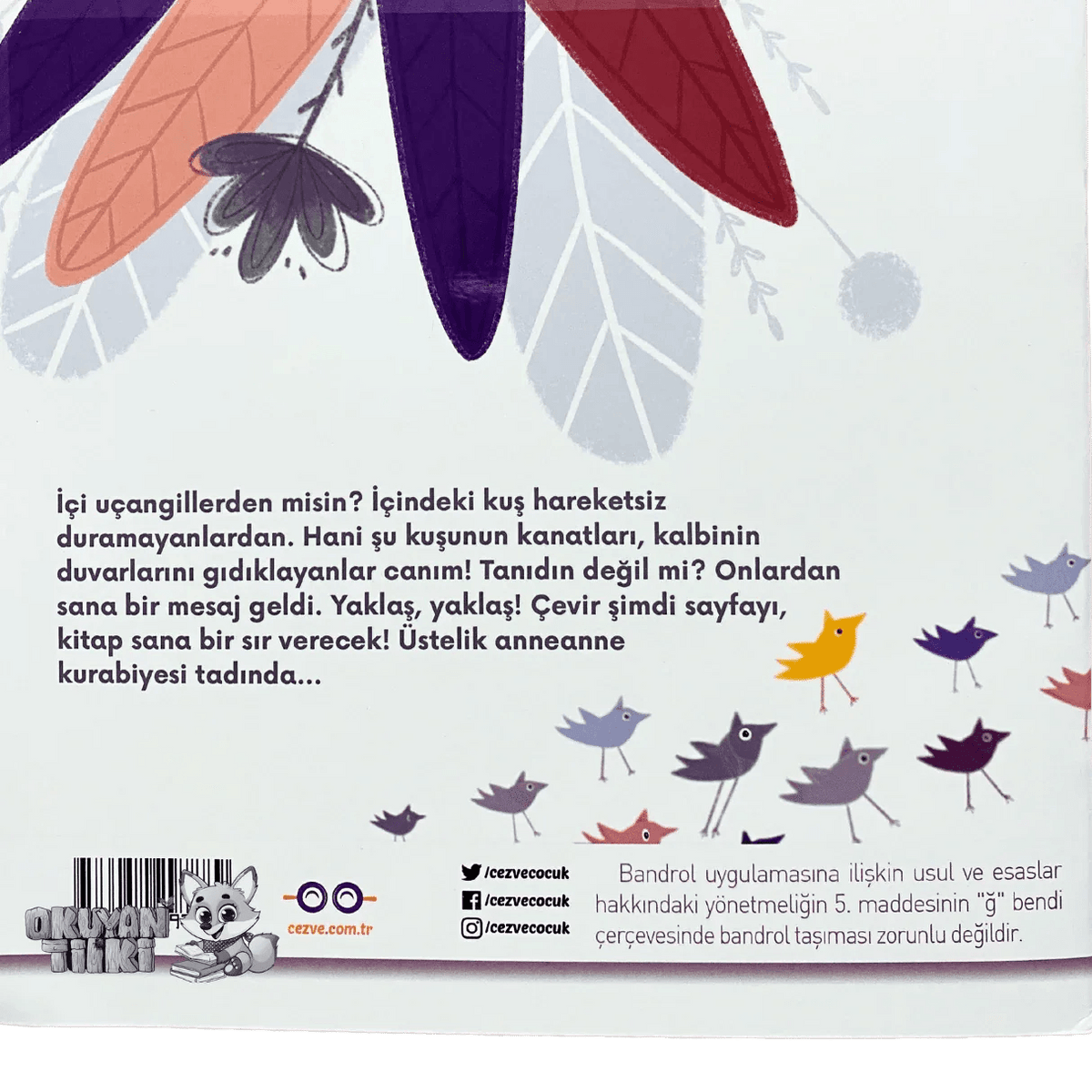 Kuş Çocuk (3+ Yaş) - Okuyan Tilki