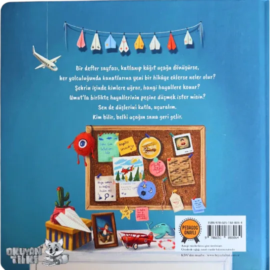 Uç Bakalım - Organik Kitap (4+ Yaş) - Okuyan Tilki