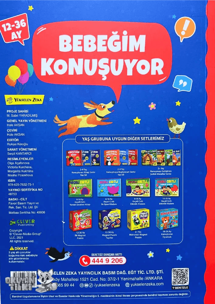 12-36 Ay Bebeğim Konuşuyor - Okuyan Tilki