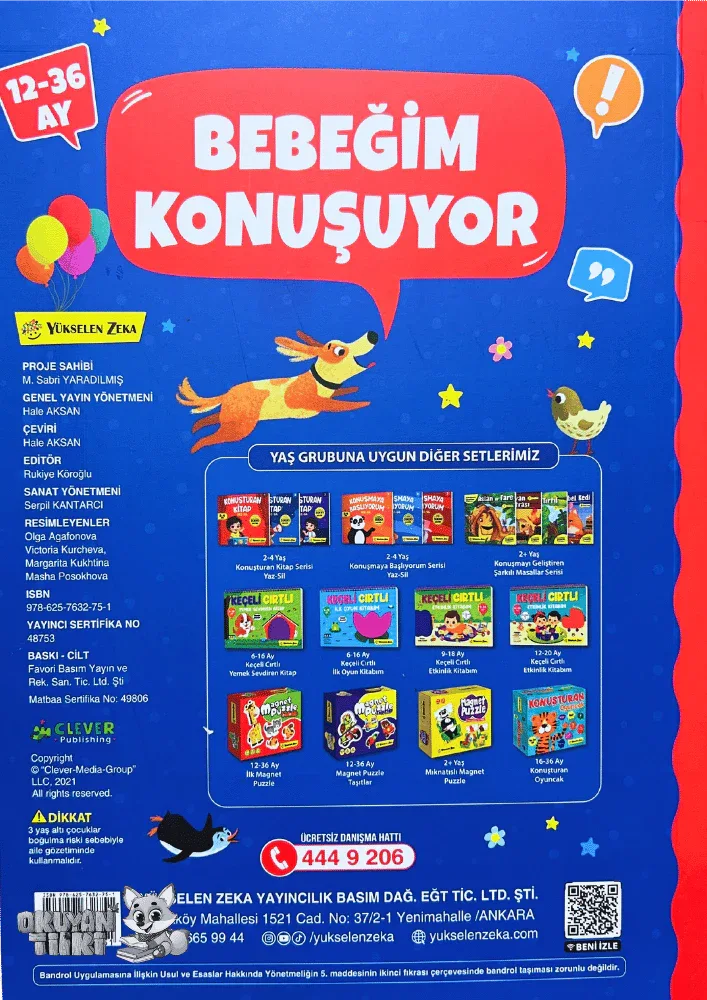 12-36 Ay Bebeğim Konuşuyor - Okuyan Tilki