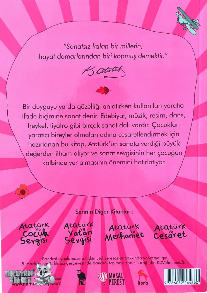 Atatürk ve Sanat Sevgisi (6+ Yaş) - Okuyan Tilki