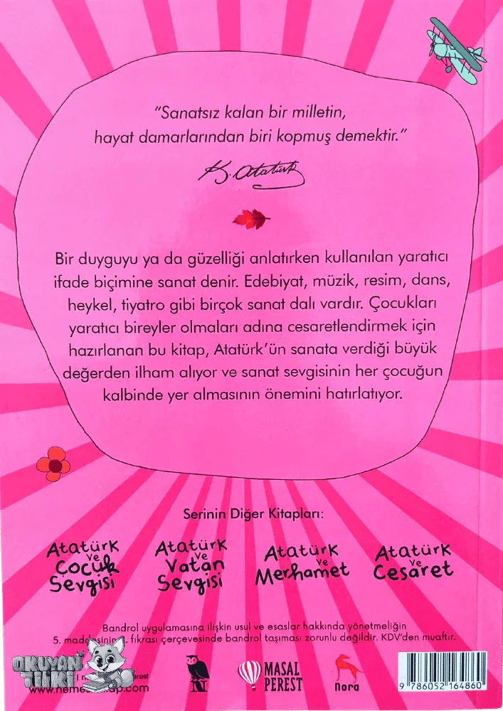 Atatürk ve Sanat Sevgisi (6+ Yaş) - Okuyan Tilki