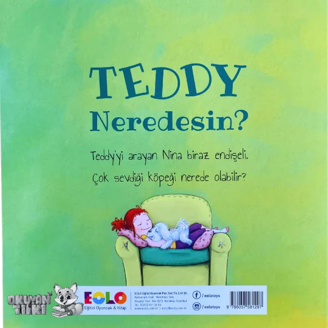 Teddy Neredesin? (2-4 Yaş) - Okuyan Tilki
