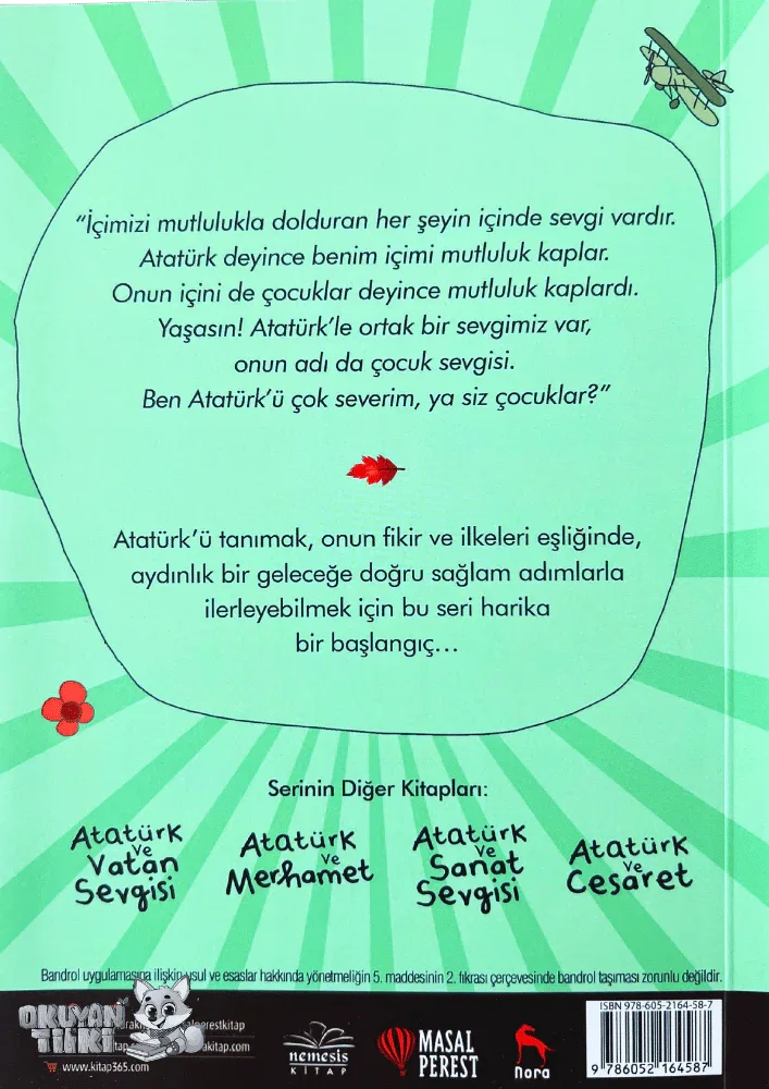 Atatürk ve Çocuk Sevgisi (6+ Yaş) - Okuyan Tilki