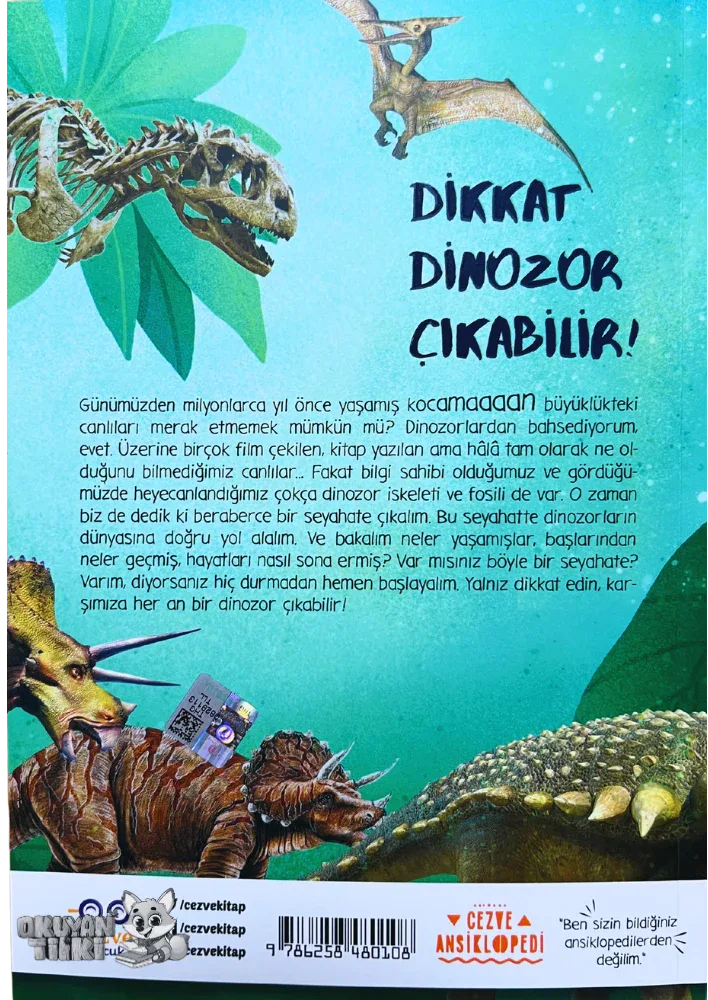 Dikkat Dinozor Çıkabilir! (8+ Yaş) - Okuyan Tilki