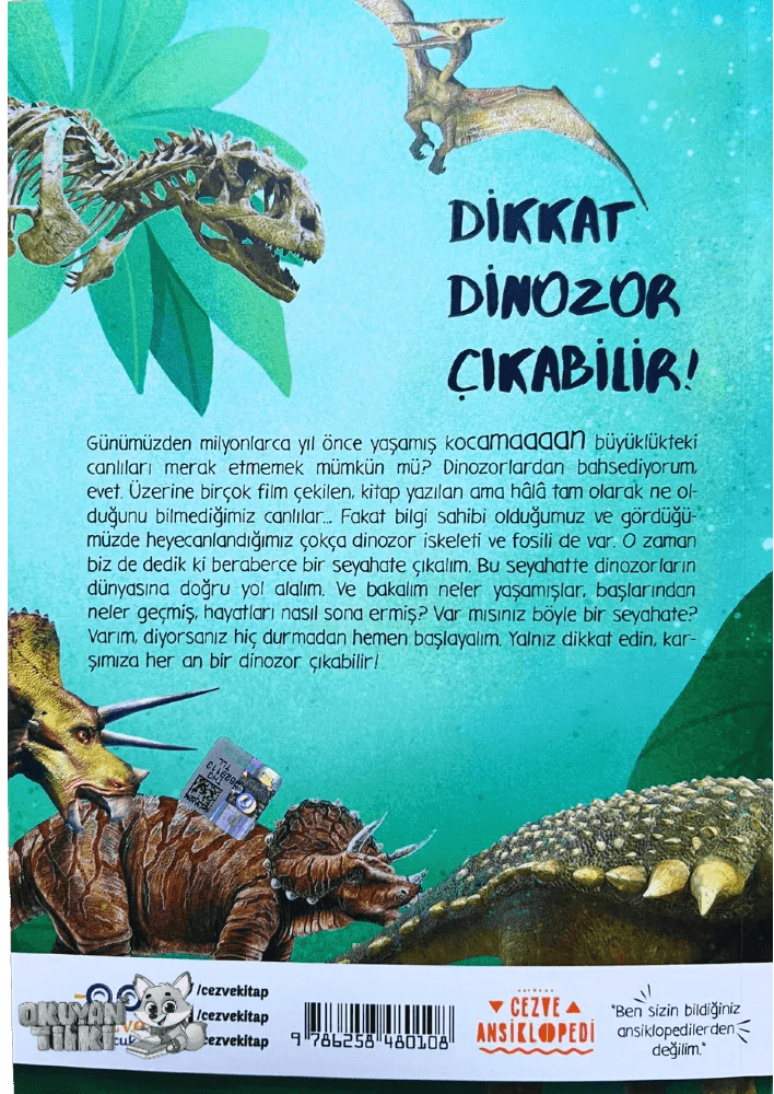 Dikkat Dinozor Çıkabilir! (8+ Yaş) - Okuyan Tilki
