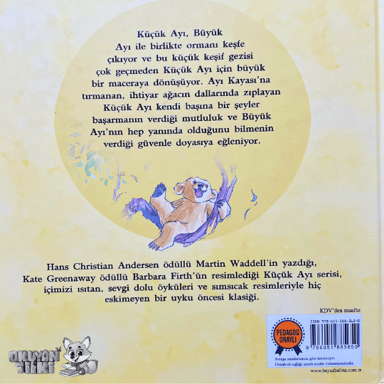 Aferin, Küçük Ayı - Organik Kitap (4+ Yaş)