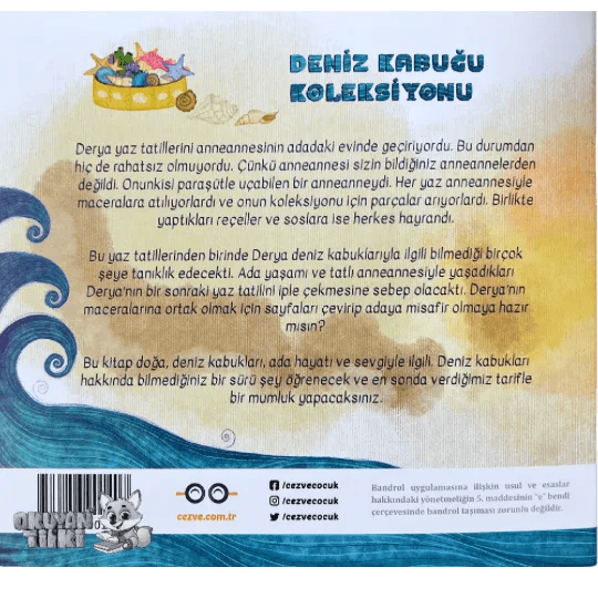 Deniz Kabuğu Koleksiyonu (3+ Yaş) - Okuyan Tilki