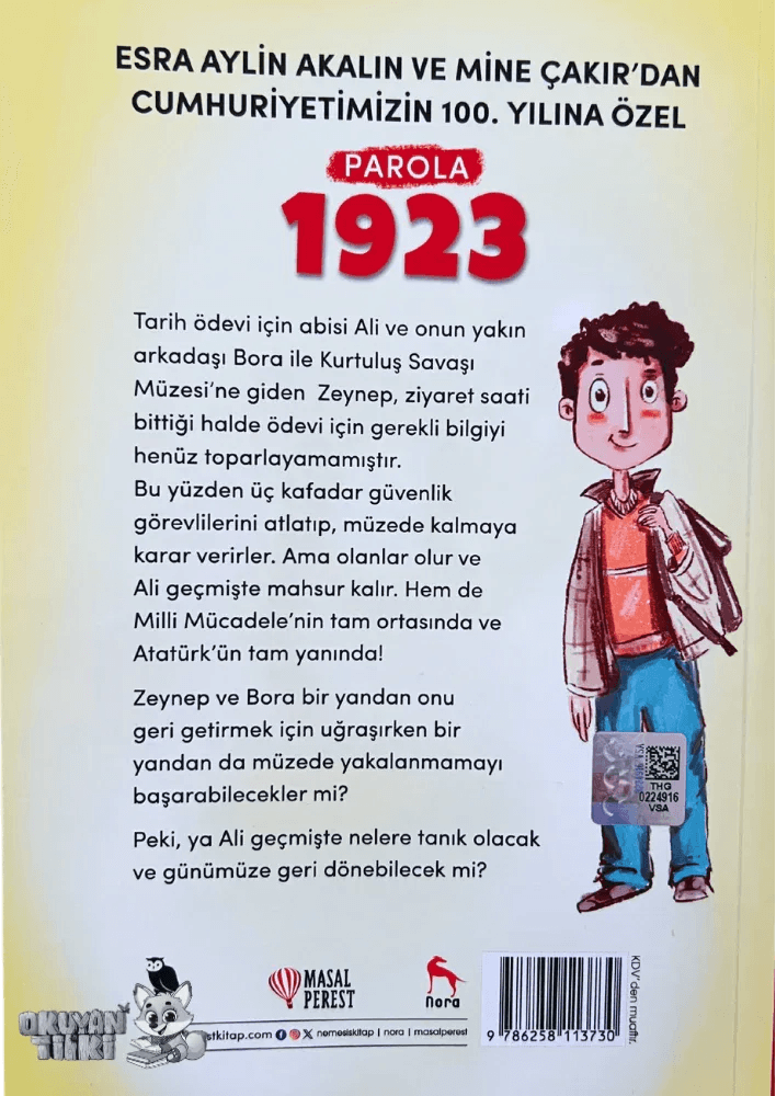 Parola 1923 (6+ Yaş) - Okuyan Tilki