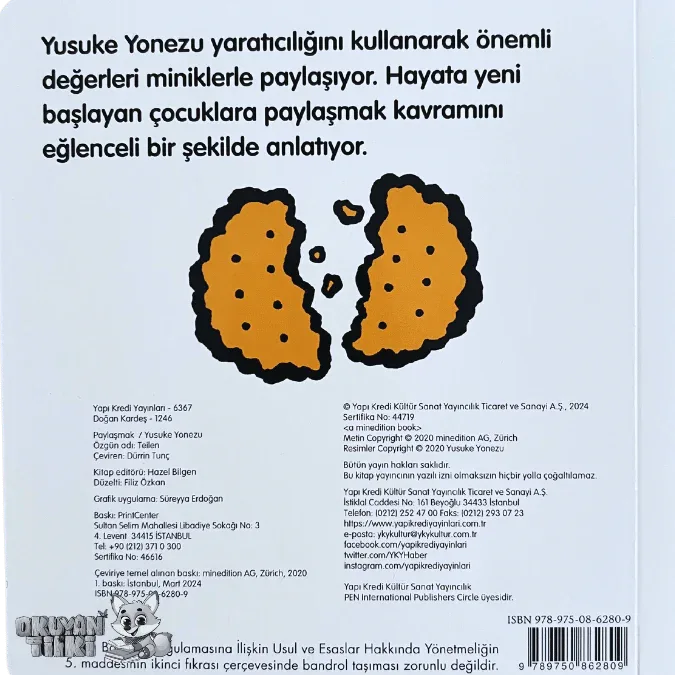 Paylaşmak (0+ Yaş) - Okuyan Tilki