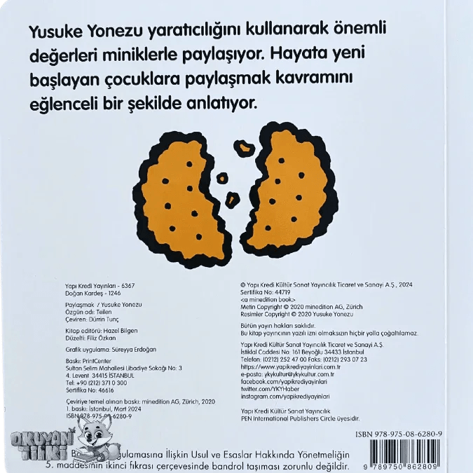 Paylaşmak (0+ Yaş) - Okuyan Tilki