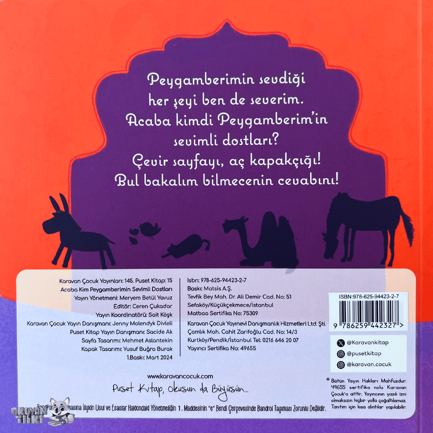 Acaba Kim Peygamberimin Sevimli Dostları (2+ Yaş)