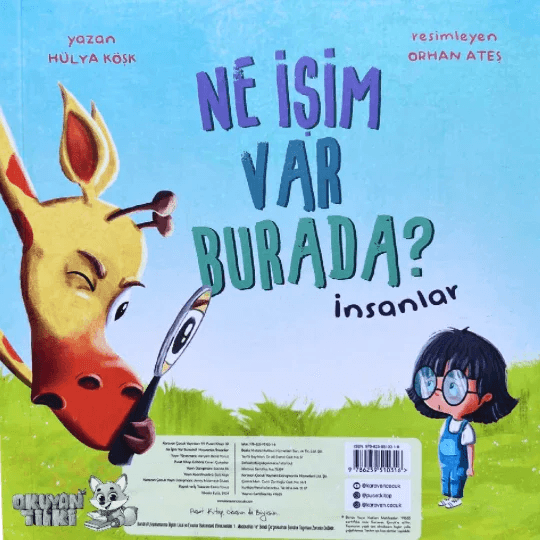 Çift taraflı Kitap - Ne İşim Var Burada? (0+ Yaş) - Okuyan Tilki