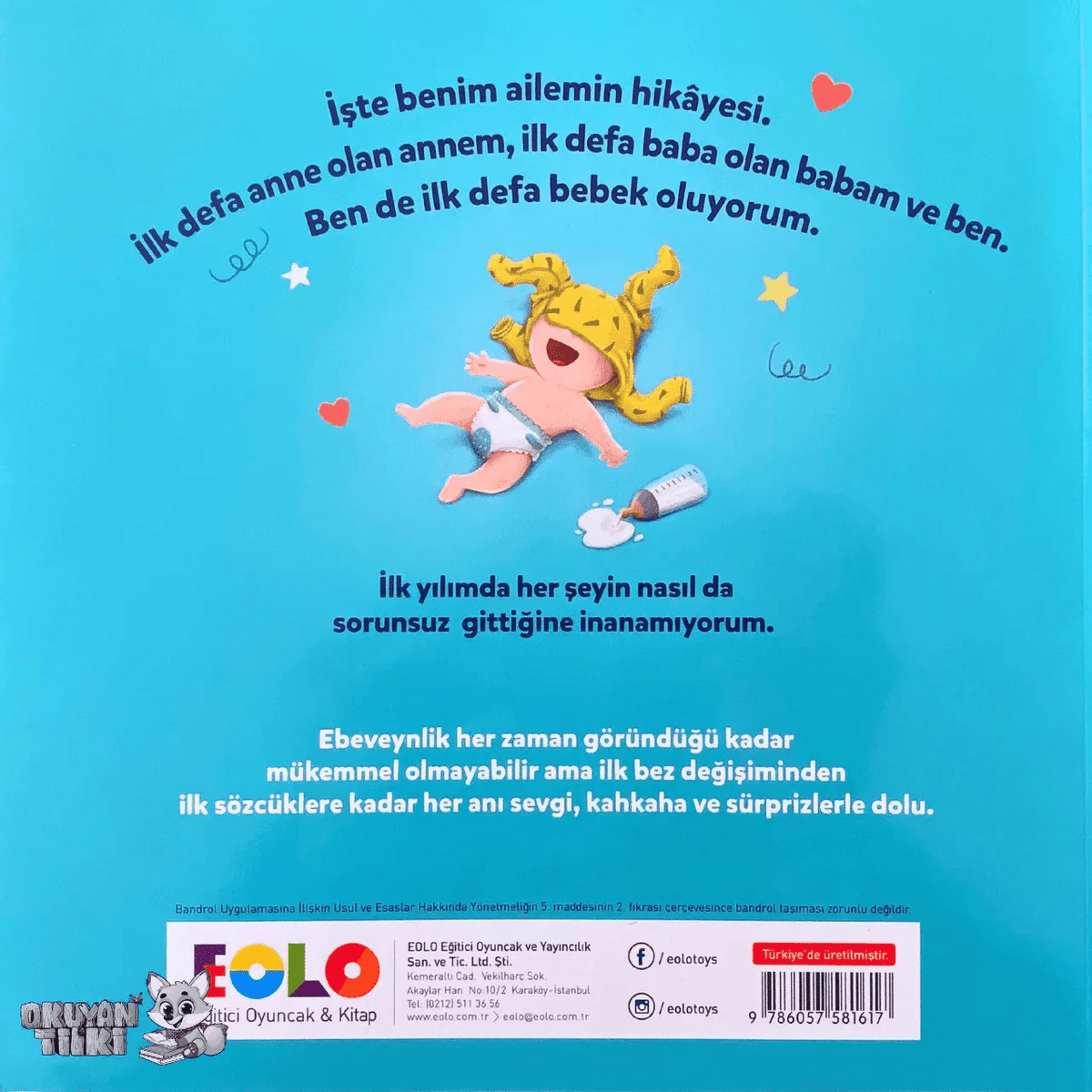 Her Şeyin İlki (3+ Yaş) - Okuyan Tilki