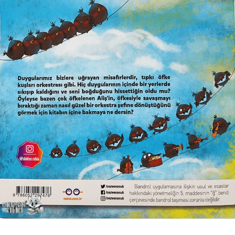 Öfke Kuşları Orkestrası (3+ Yaş) - Okuyan Tilki