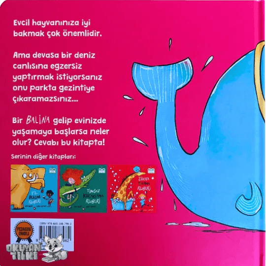 Balina Gezdirme Rehberi - Organik Kitap (4+ Yaş) - Okuyan Tilki