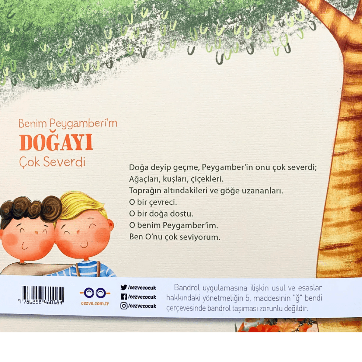 Benim Peygamber’im Doğayı Çok Severdi (3+ Yaş) - Okuyan Tilki