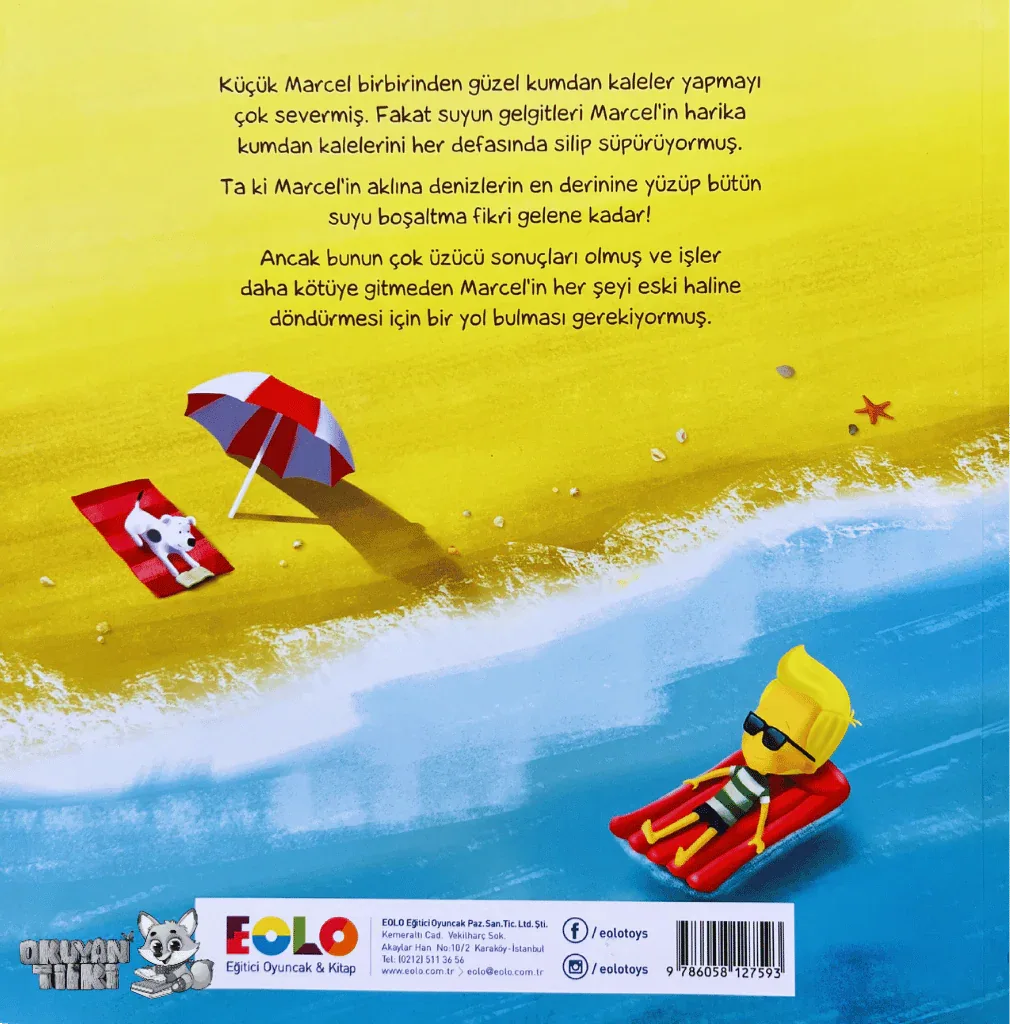 Denizlerin Suyunu Boşaltan Çocuk (3-6 Yaş) - Okuyan Tilki