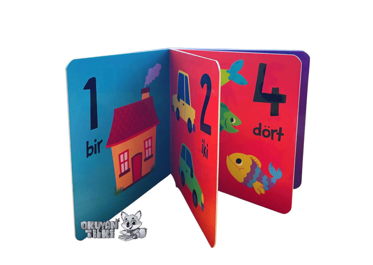 Minik Kitaplar Serisi (12 Kitap, 1+ Yaş) - Okuyan Tilki