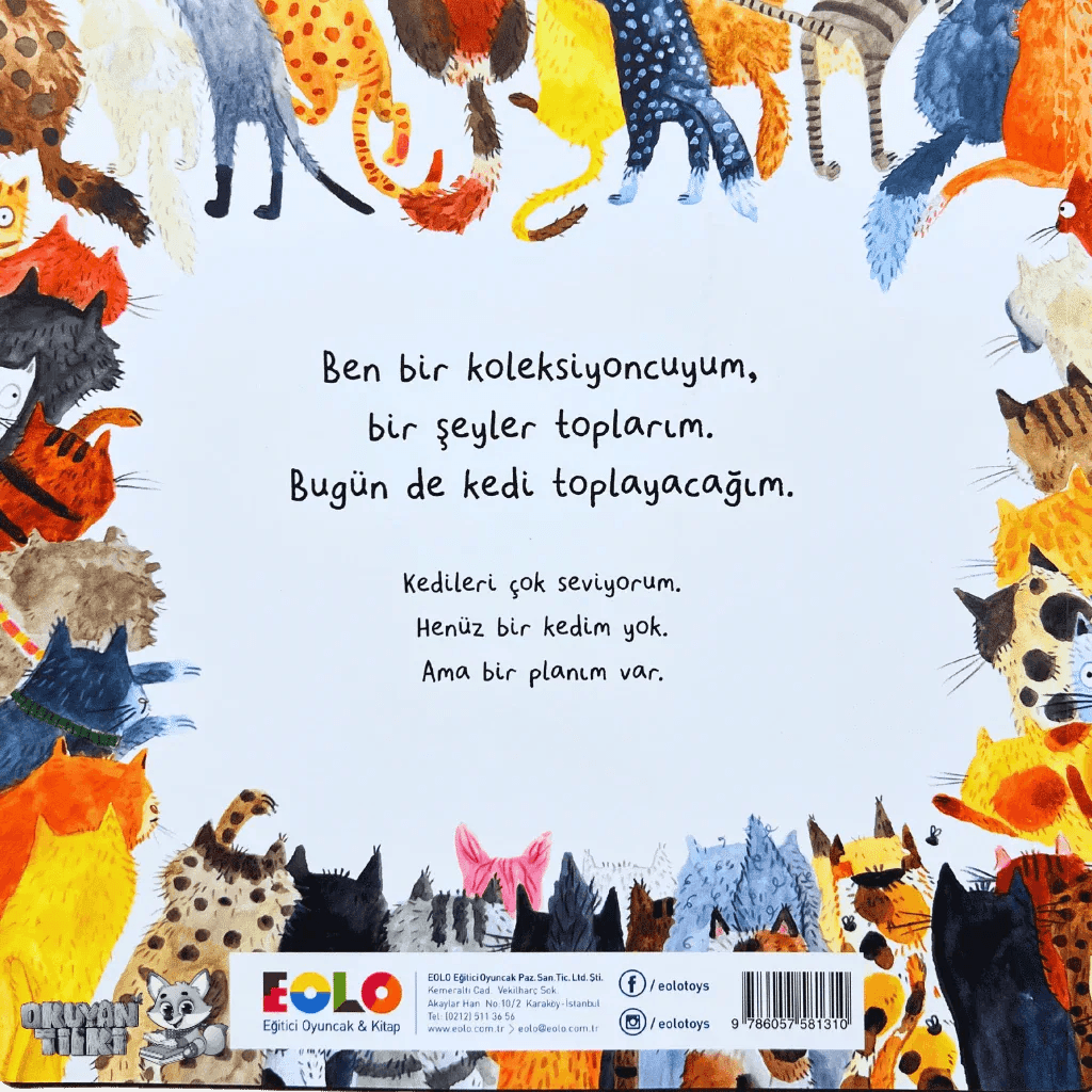 Kedi Koleksiyonu (3-6 Yaş) - Okuyan Tilki