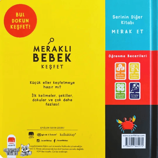 Meraklı Bebek - Keşfet (0+ Yaş) - Okuyan Tilki