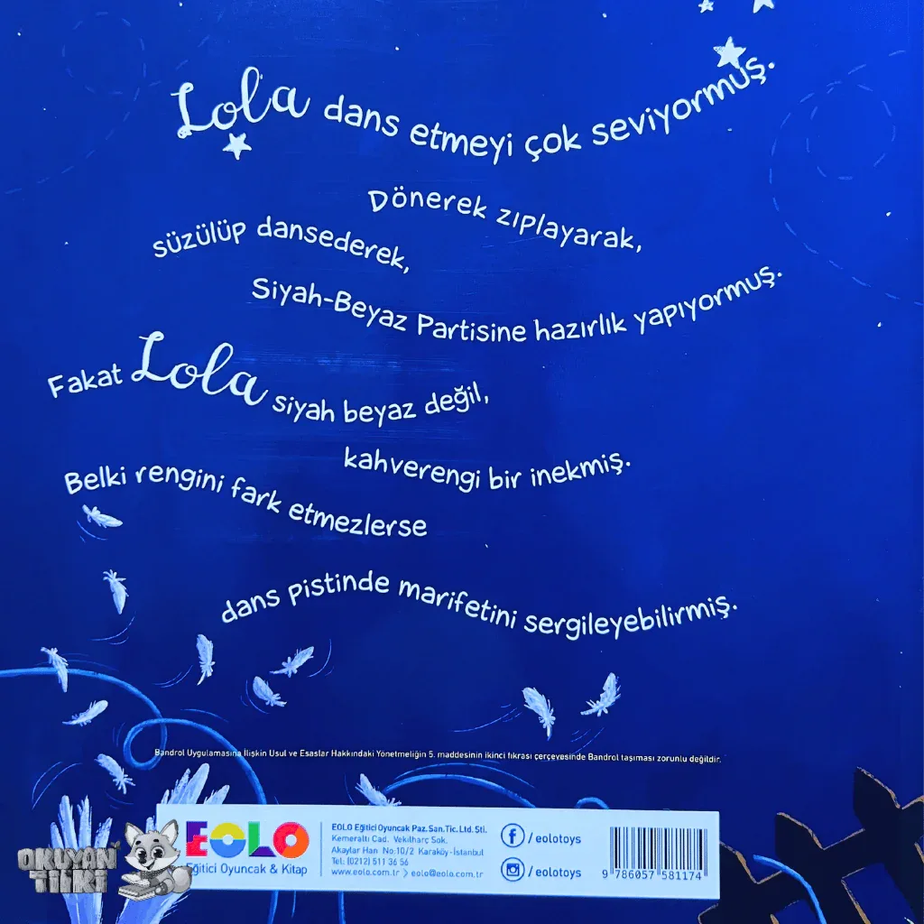 Dans Eden Lola (3-6 Yaş) - Okuyan Tilki