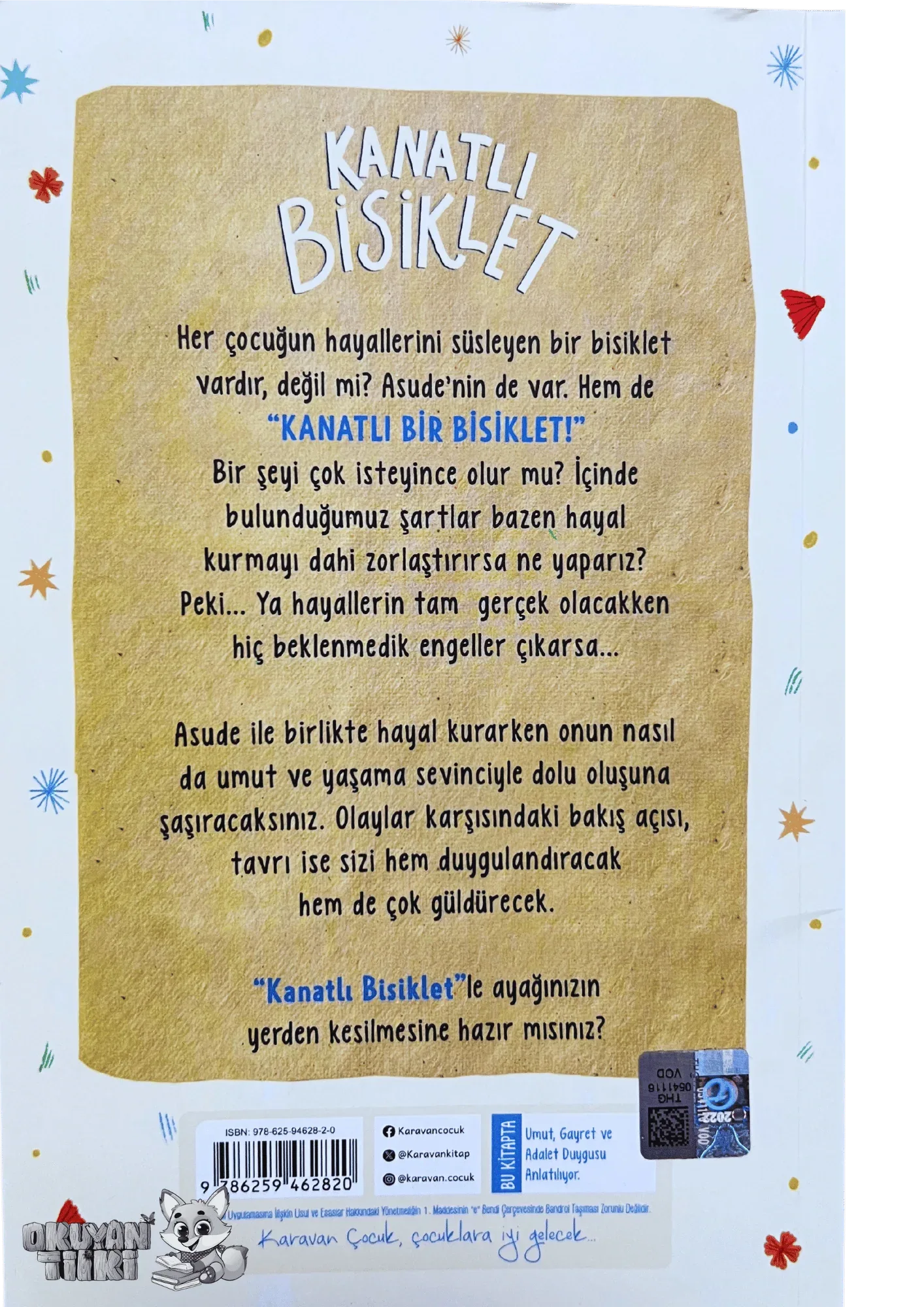 Kanatlı Bisiklet (7+ Yaş) - Okuyan Tilki