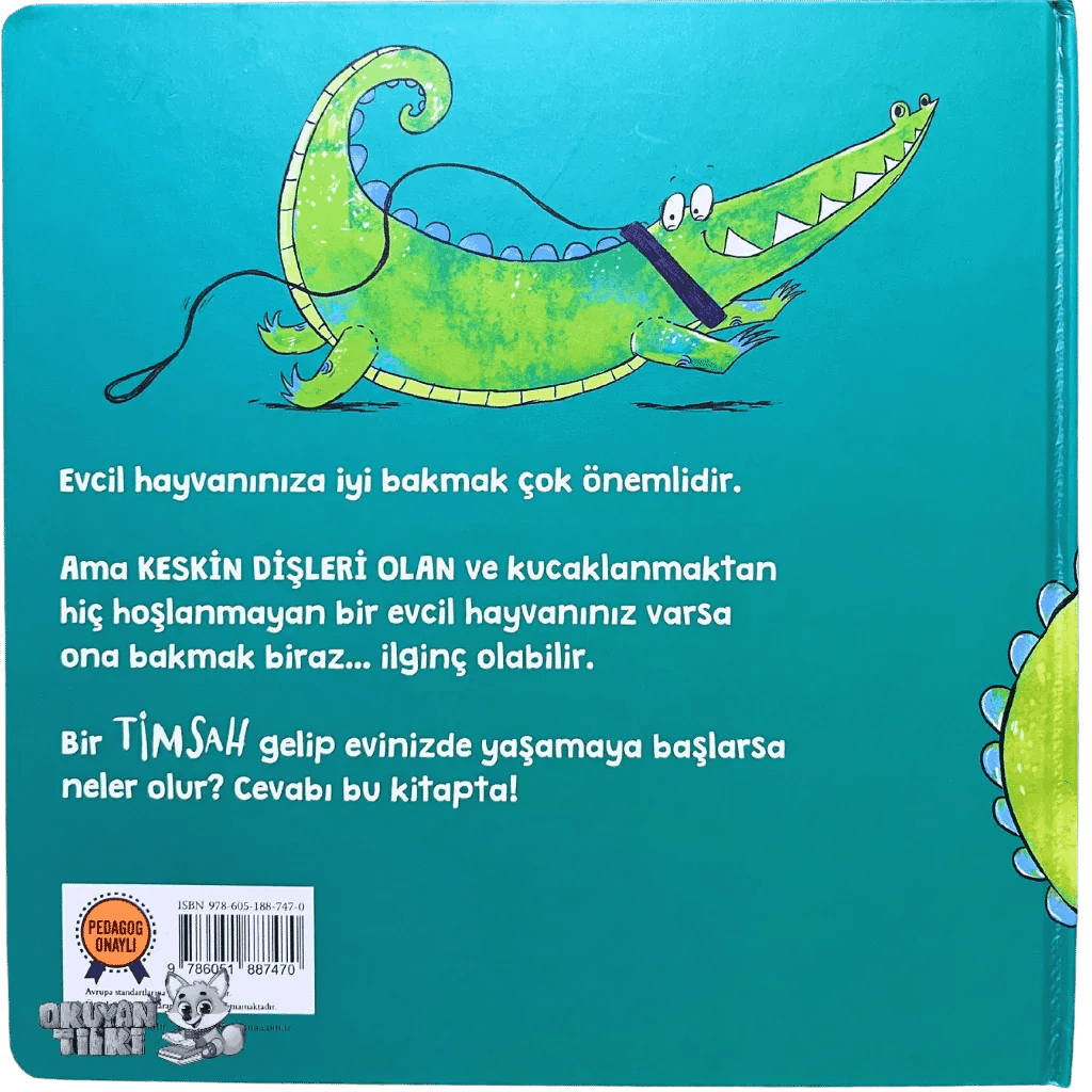 Timsah Kucaklama Rehberi - Organik Kitap (4+ Yaş) - Okuyan Tilki