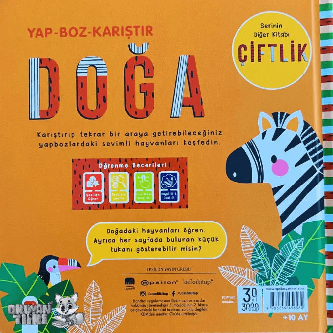 Yap Boz Karıştır - Doğa (1+ Yaş) - Okuyan Tilki