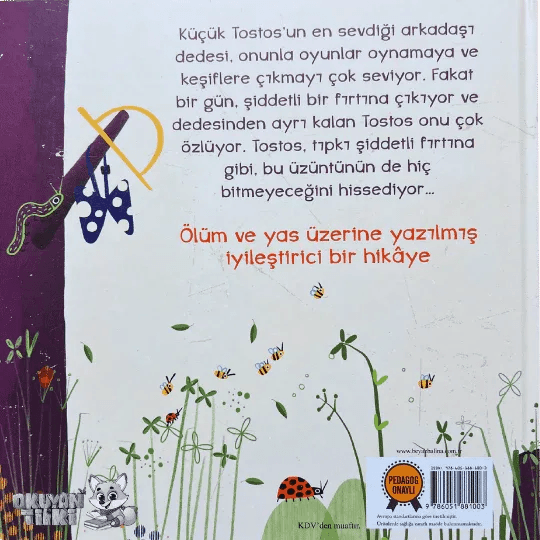 Tostos Dedesini Özlüyor - Organik Kitap (4+ Yaş) - Okuyan Tilki