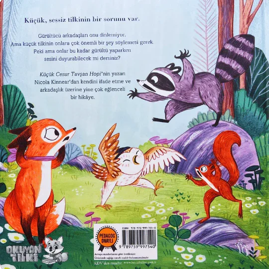 Şşşt! Sessiz Olun! - Organik Kitap (4+ Yaş) - Okuyan Tilki