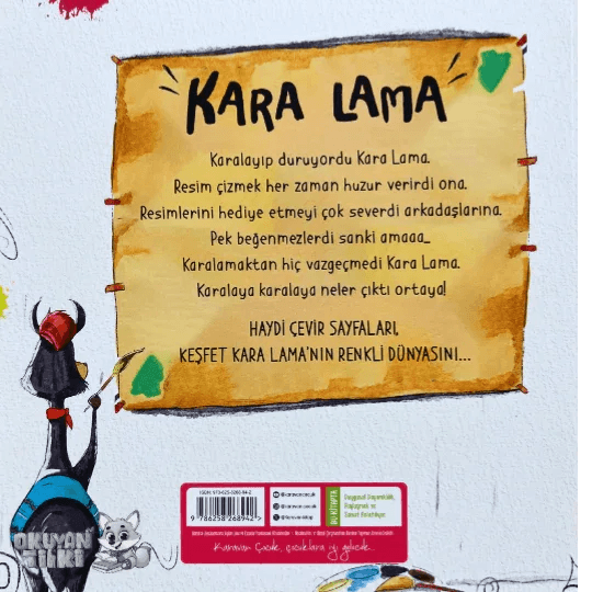 Kara Lama (4+ Yaş) - Okuyan Tilki