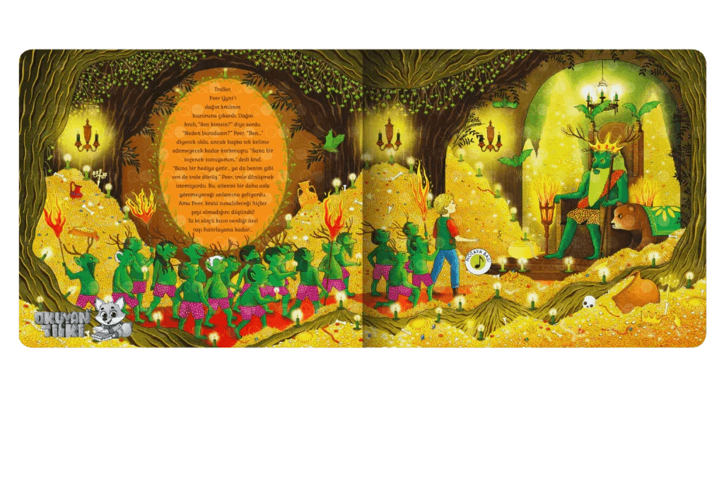 Hikâye Orkestrası – Dağ Kralının Salonunda (4+ Yaş, Soundbuch) - Okuyan Tilki