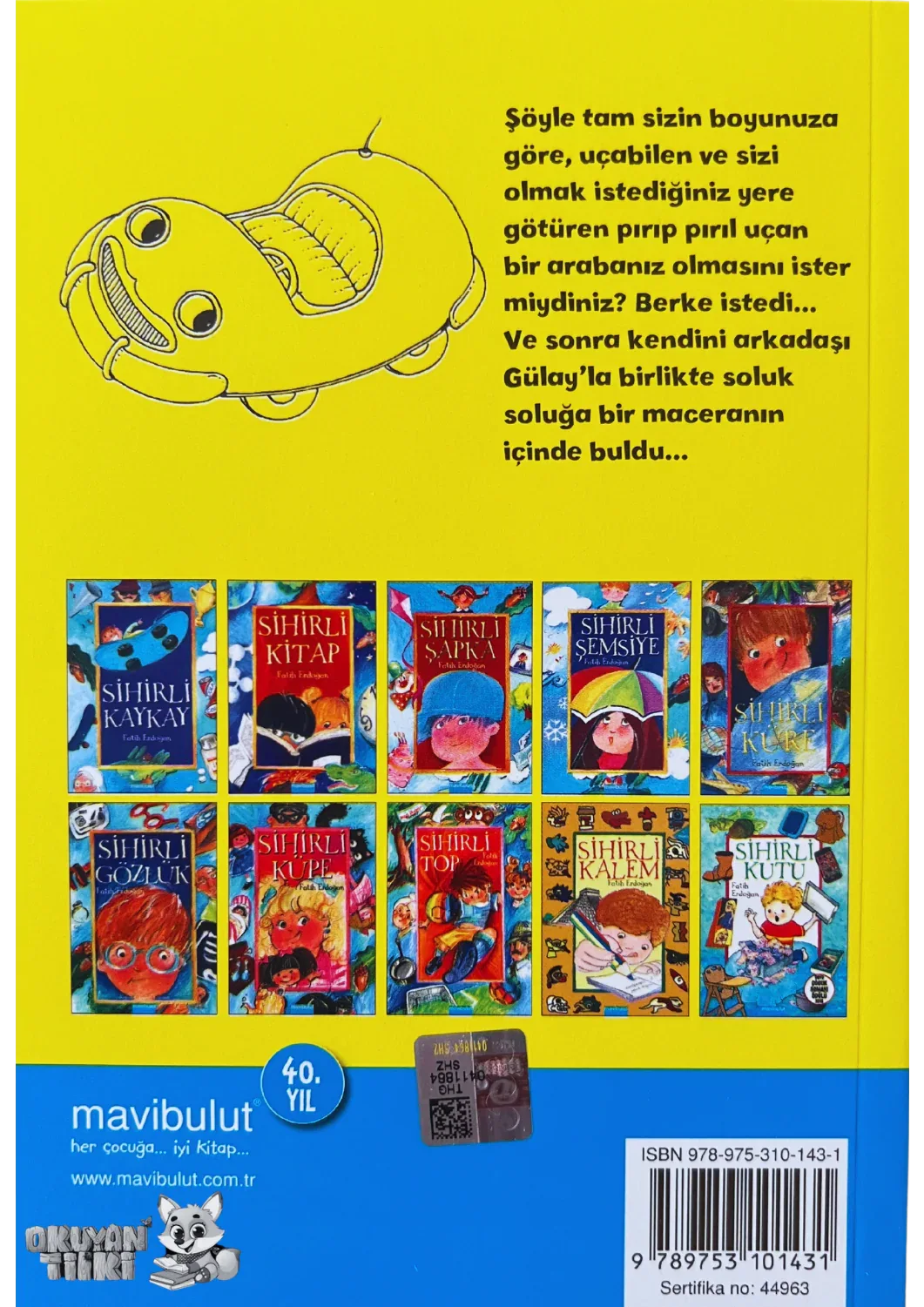 Sihirli Araba (8+ Yaş) - Okuyan Tilki