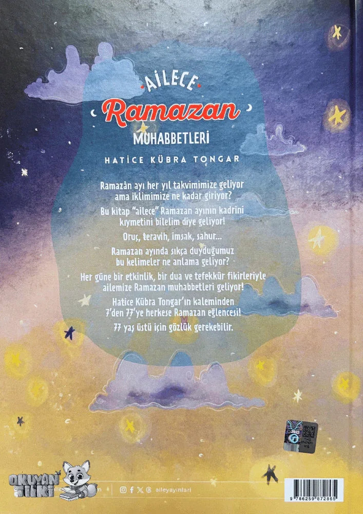 Ailece Ramazan Muhabbetleri (7+ Yaş) - Okuyan Tilki