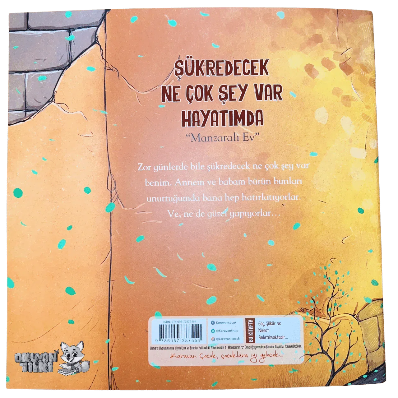 Şükredecek Ne Çok Şey Var Hayatımda "Manzaralı Ev" (4+ Yaş) - Okuyan Tilki